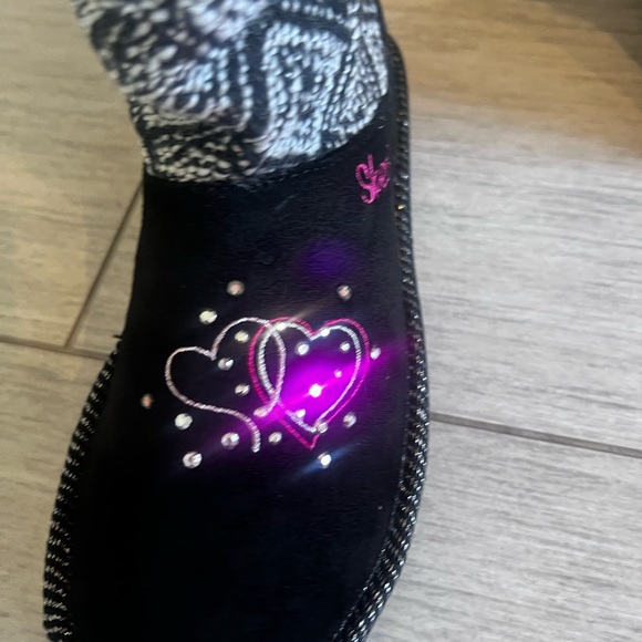 Girls Skechers Twinkle Toes Boots, Size 3, New with Box - Picture 4 of 6